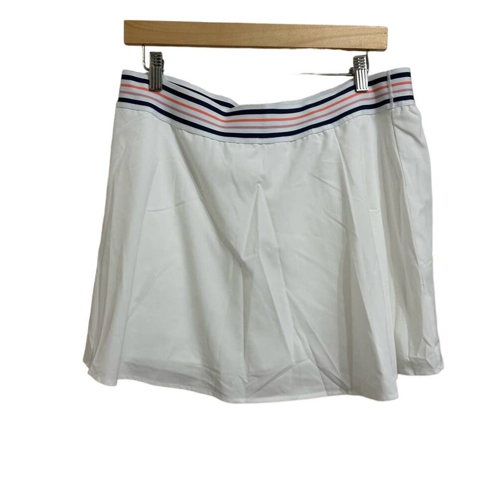 Calme by Johnny Was endurance tennis skirt white size XL NEW $98